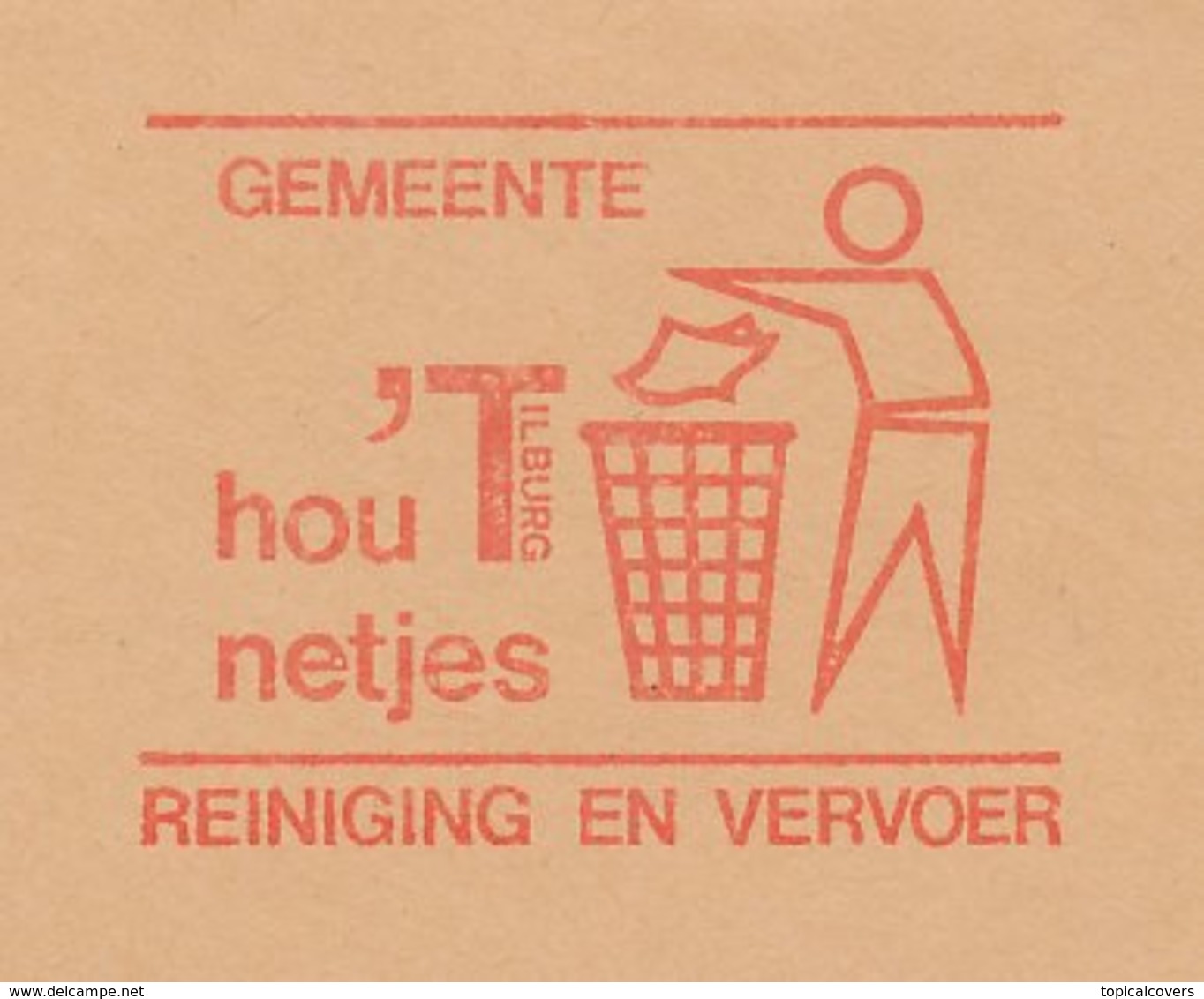 Meter Cut Netherlands 1976 Keep It Clean - Milieubescherming & Klimaat