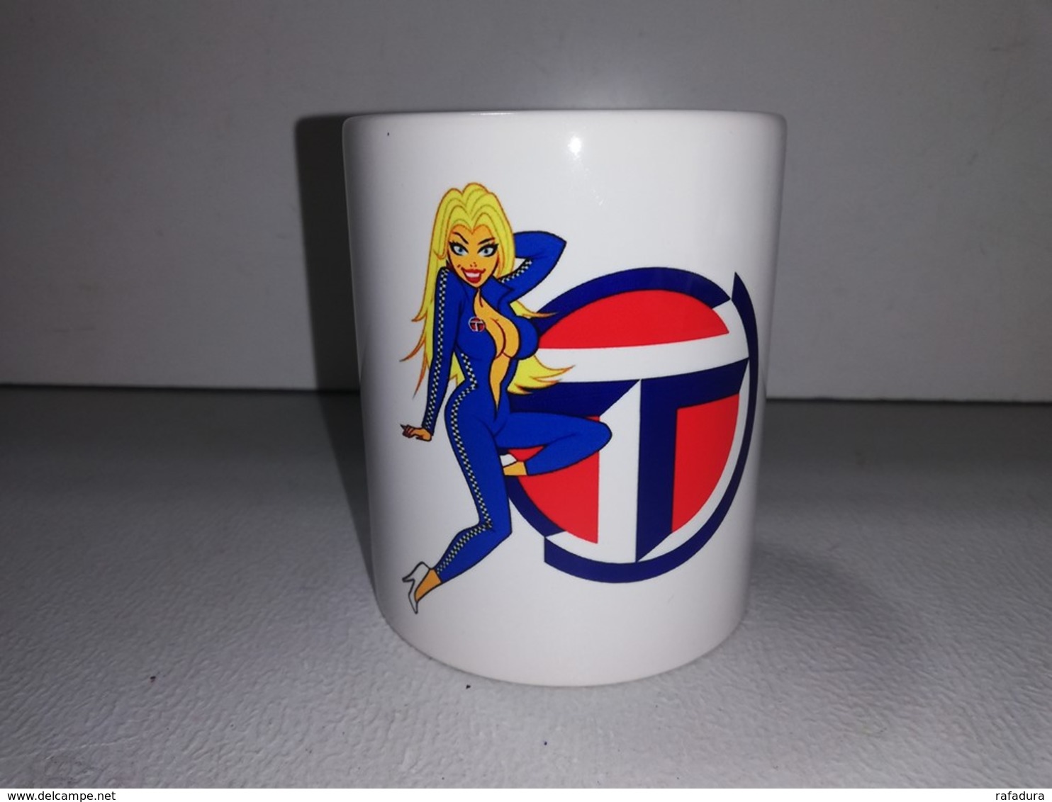 TALBOT PIN UP COMBINAISON 1100 SUNBEAM LOTUS TASSE Ceramique MUG COFFEE NOEL - Vehículos