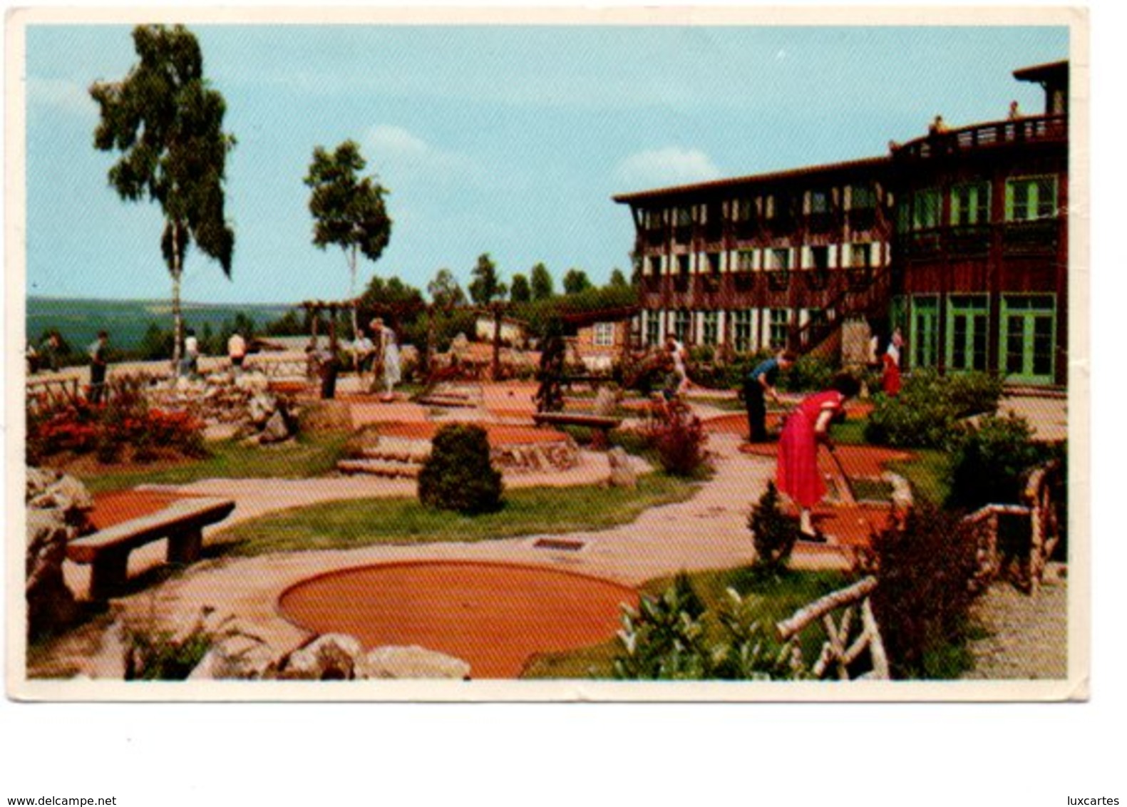 BOHAN SUR SEMOIS. CENTRE DE VACANCES "LES DOLIMARTS". LE GOLF MINIATURE. - Autres & Non Classés