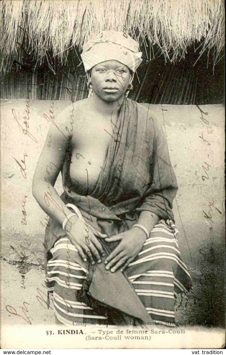 GUINÉE - Carte Postale - Kindia - Type De Femme Sara - Couli - L 30071 - Guinée Française