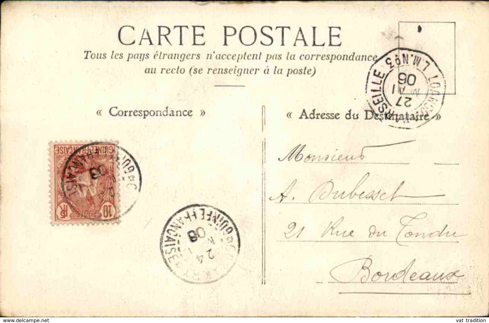 GUINÉE - Carte Postale - Kindia - Type De Femme Sara - Couli - L 30071 - Guinée Française