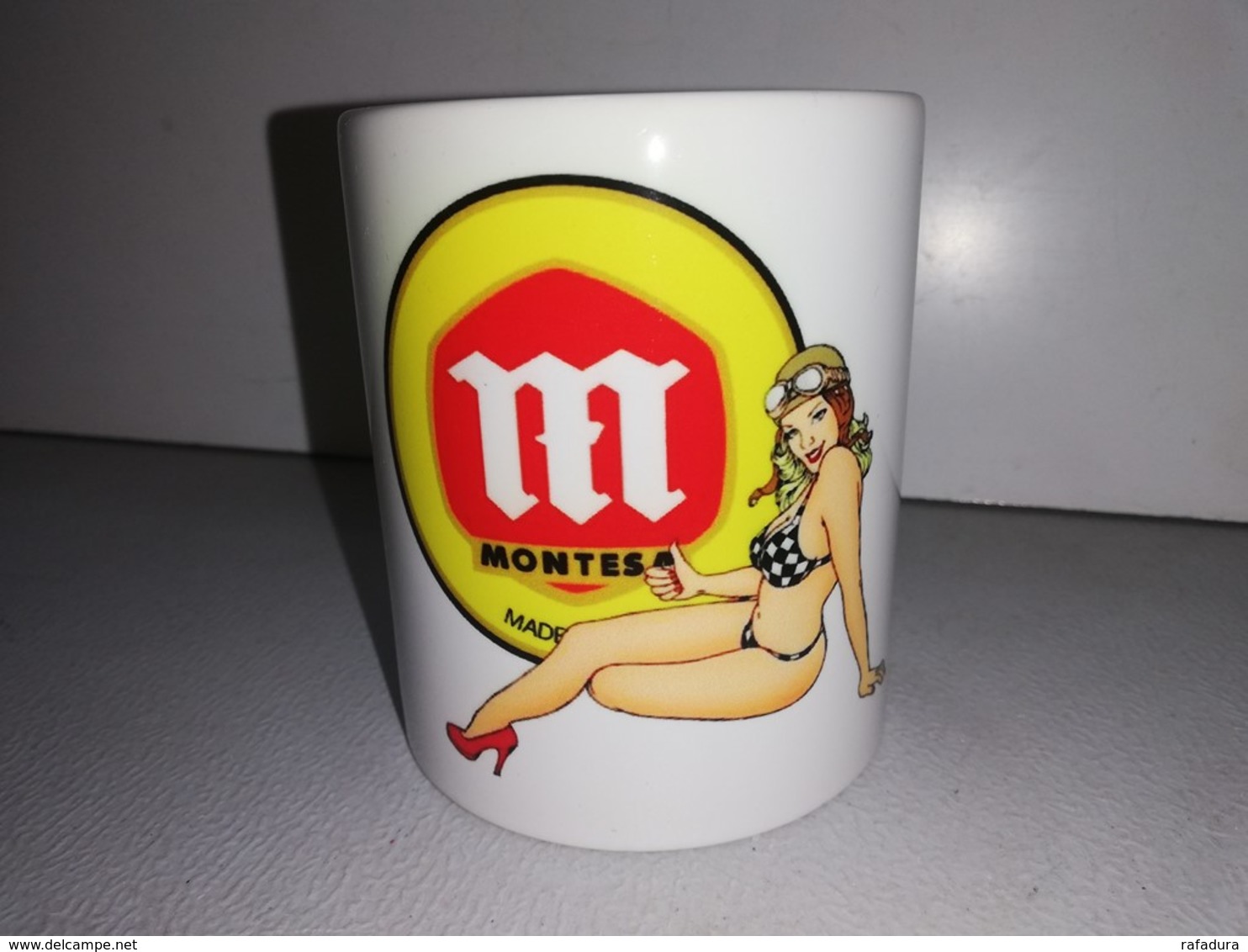 TASSE Ceramique MUG COFFEE MONTESA PIN UP Moto Cross Trial COTA IMPALA 250 348 - Véhicules