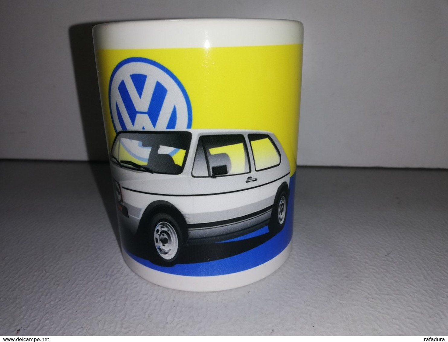 VOLKSWAGEN GOLF GTI VW RALLYE VHC COTE CIRCUIT TASSE Ceramique MUG COFFEE NOEL - Voertuigen