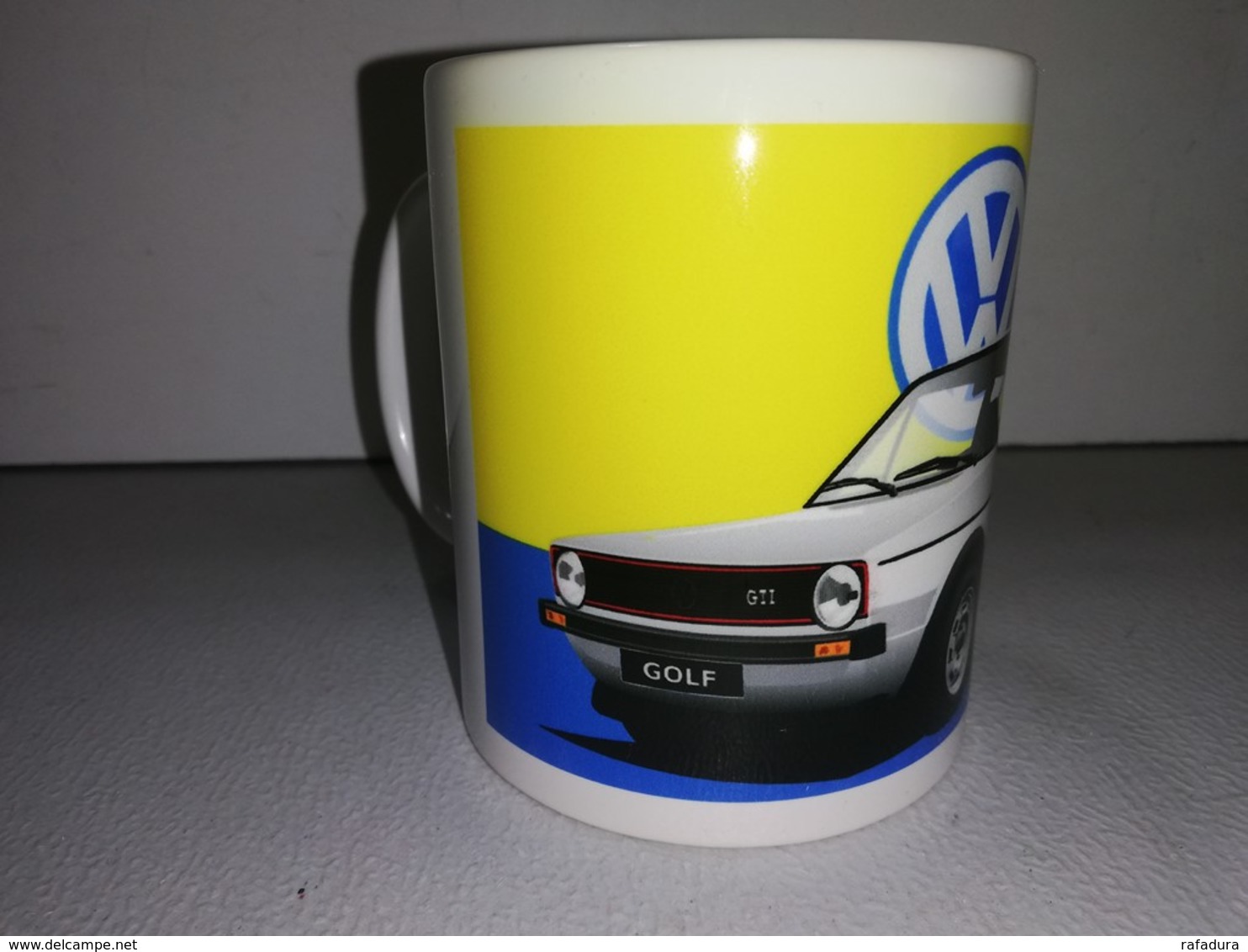 VOLKSWAGEN GOLF GTI VW RALLYE VHC COTE CIRCUIT TASSE Ceramique MUG COFFEE NOEL - Vehicles