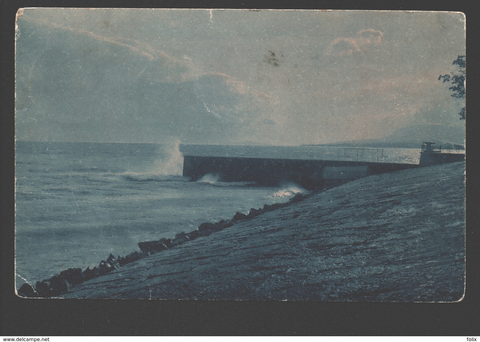 Le Pâquier - Sent - 1905 - Vue De Lac - Le Pâquier