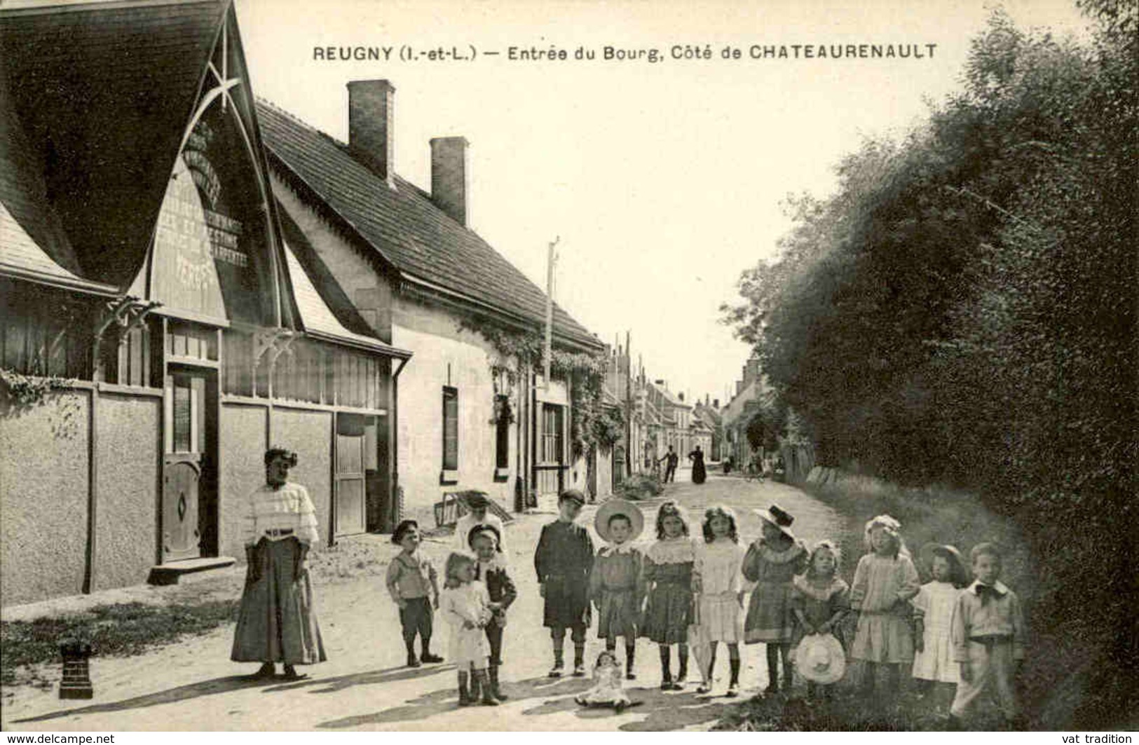 FRANCE - Carte Postale - Reugny - Entrée Du Bourg , Coté De Chateaurenault - L 30096 - Reugny