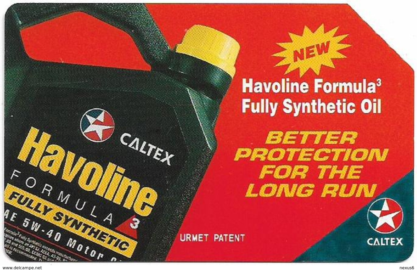 Pakistan - Telips - Urmet - Caltex Havoline, 100Rs, Used - Pakistan