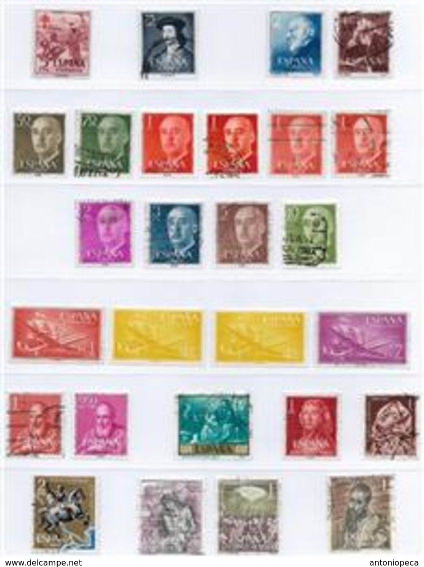 SPAGNA 1900/1960 Collezione Ampia, Interessante E Intatta Di 245v Nuovi Con Traccia Di Linguella/usati Molto Bell - Unused Stamps