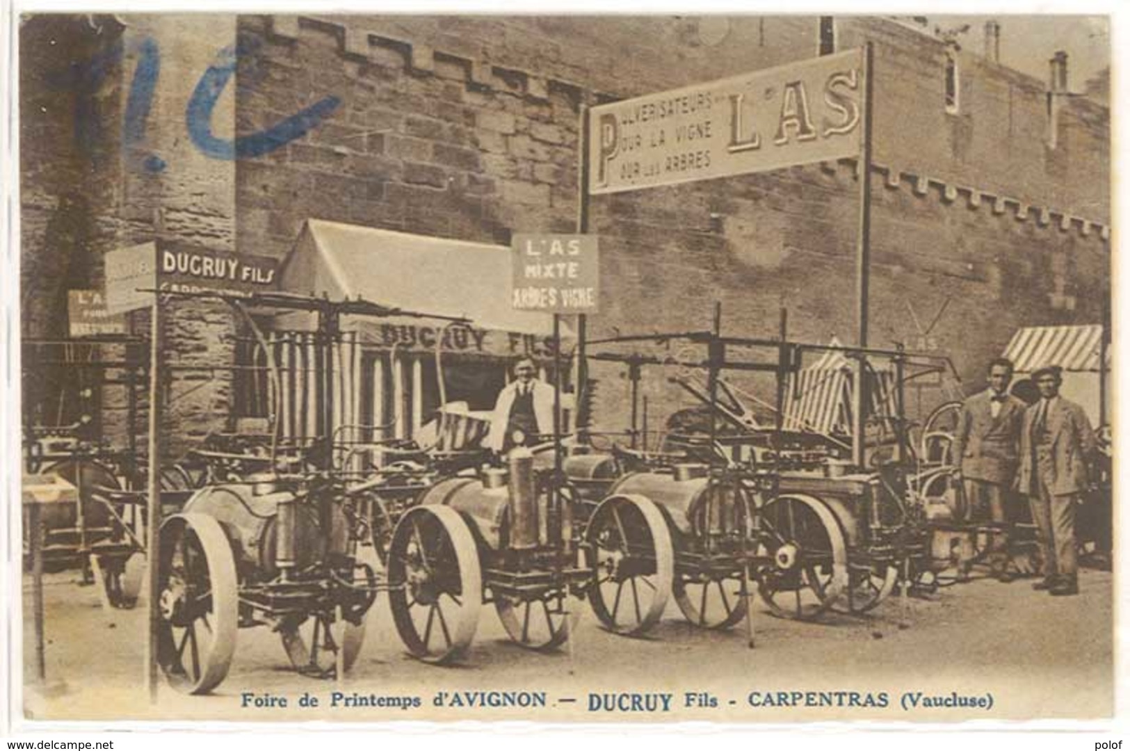 AVIGNON - Foire De Printemps - DUCRUY Fils CARPENTRAS (Vse)    (593 ASO) - Avignon