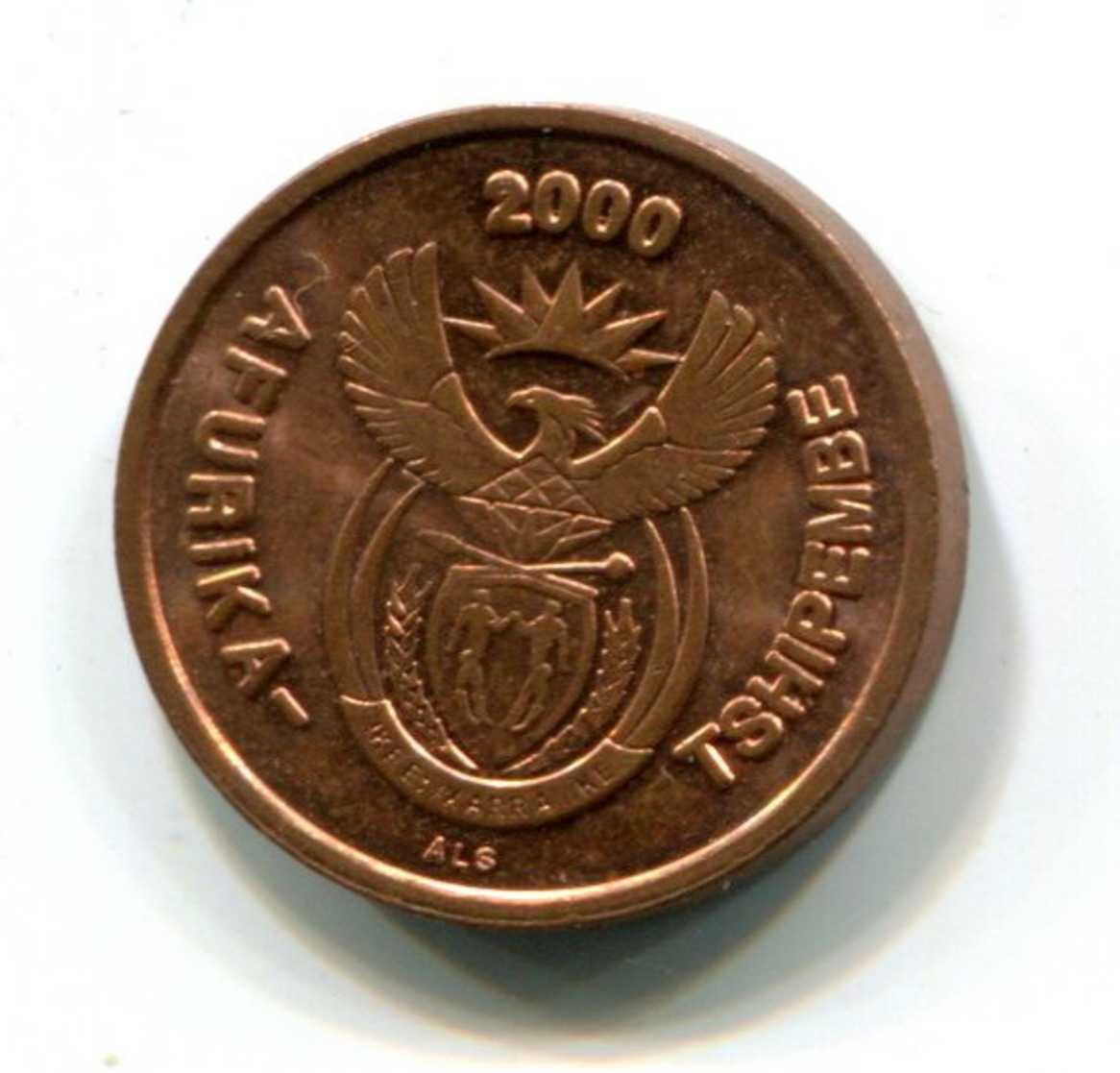 2000 South Africa 2  Cent Coin - South Africa