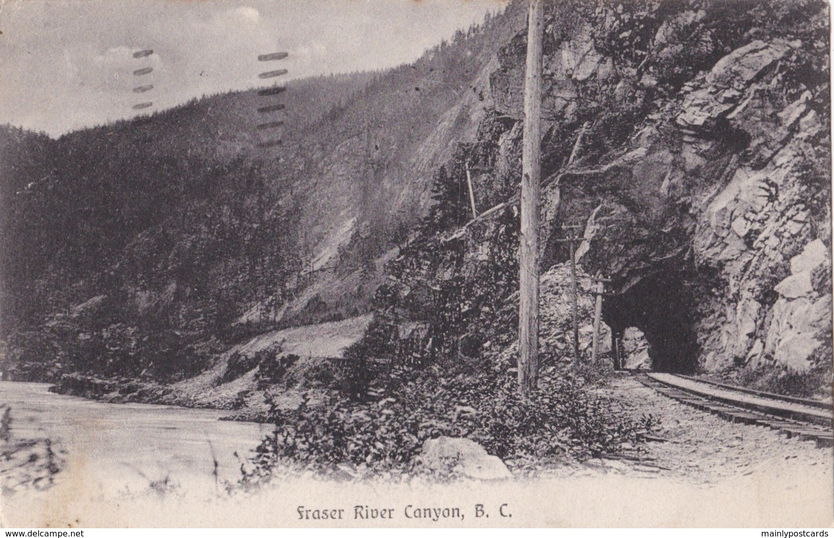 AR28 Fraser River Canyon, B.C. - Railway Tunnel - Other & Unclassified