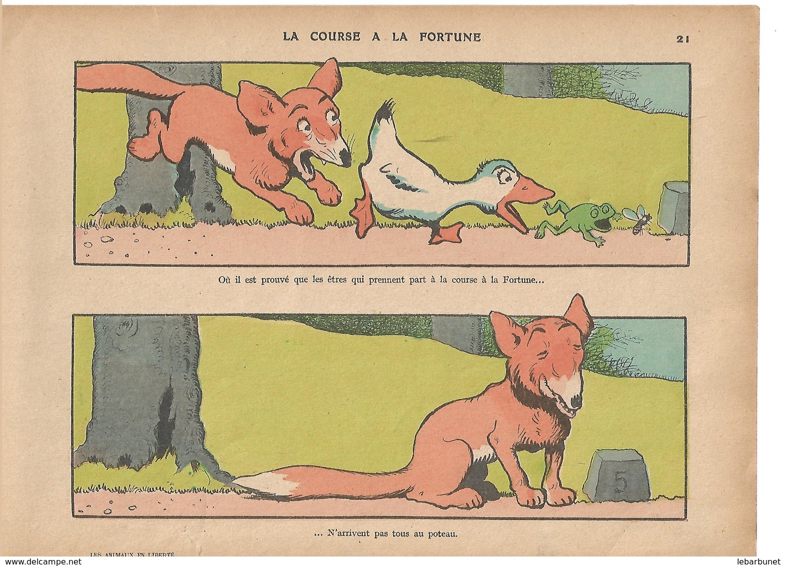 Illustrations De Benjamin Rabier    3 Numéros  7 Euros  La Nuance - Le Mètre - La Course à La Fortune - Collections