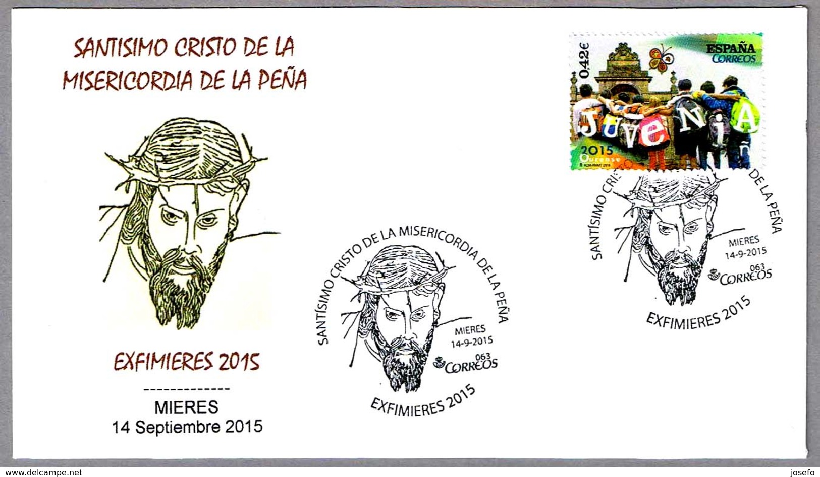 SANTISIMO CRISTO DE LA MISERICORDIA DE LA PEÑA. Mieres, Asturias, 2015 - Cristianismo