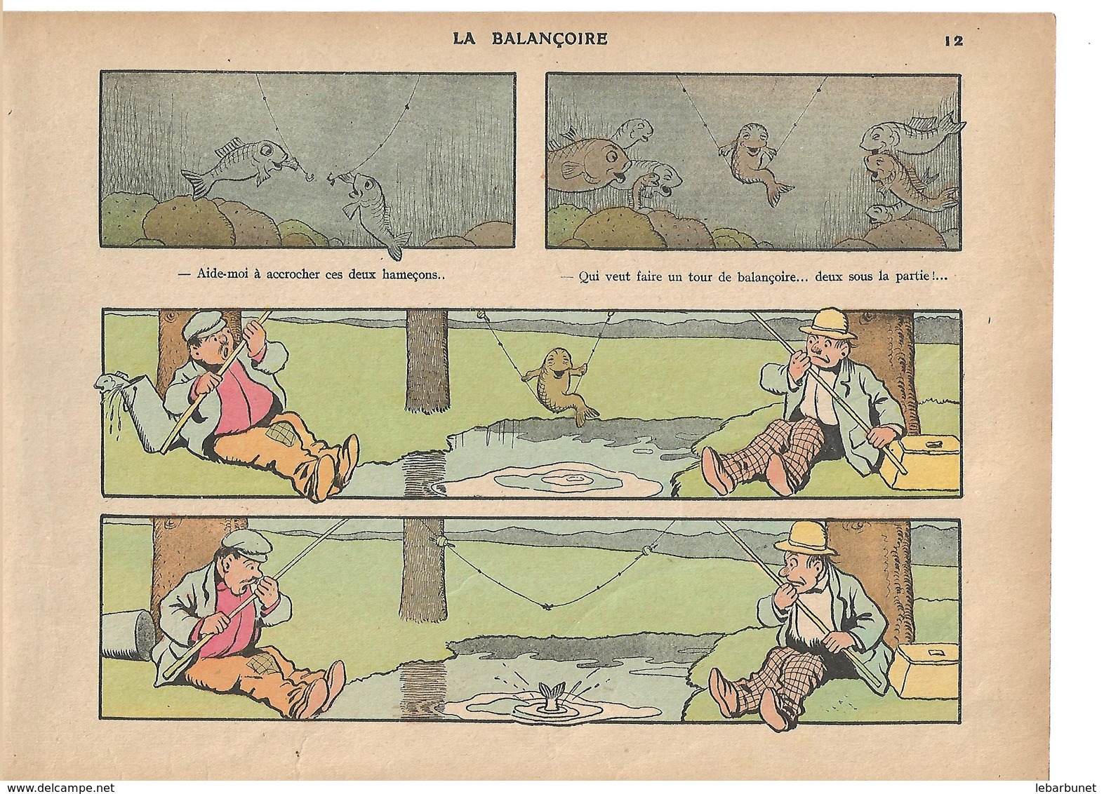 Illustrations De Benjamin Rabier    3 Numéros  7 Euros  Joko Se Civilisé - Le Redresseur De Torts - La Balançoire - Collections