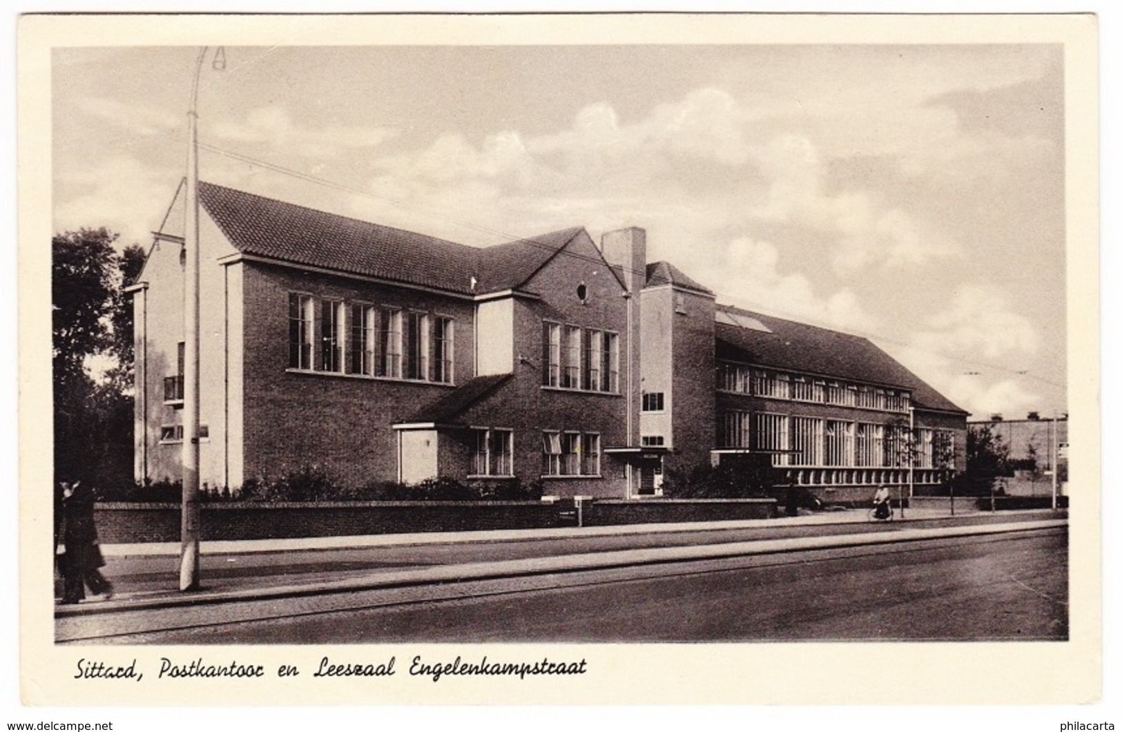 Sittard - Postkantoor Leeszaal Engelenkampstraat - Sittard