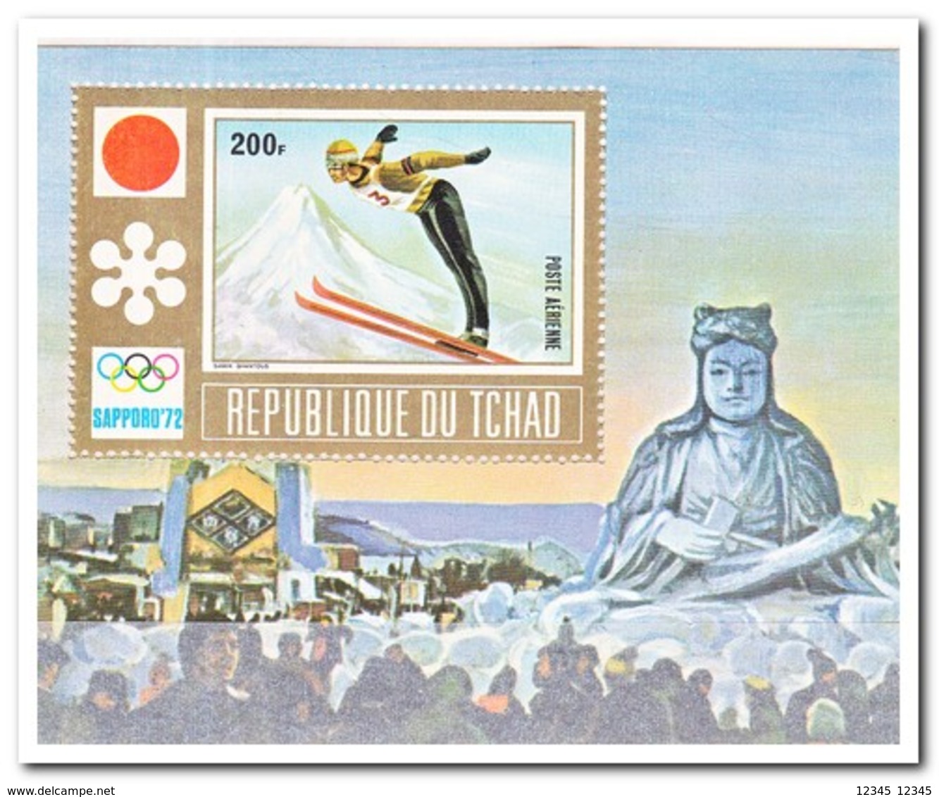 Tsjaad 1972, Postfris MNH, Olympic Winter Games - Tsjaad (1960-...)