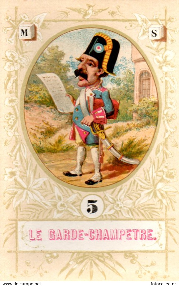 Carte De Jeu N° 5 : Le Garde Champêtre - Autres & Non Classés