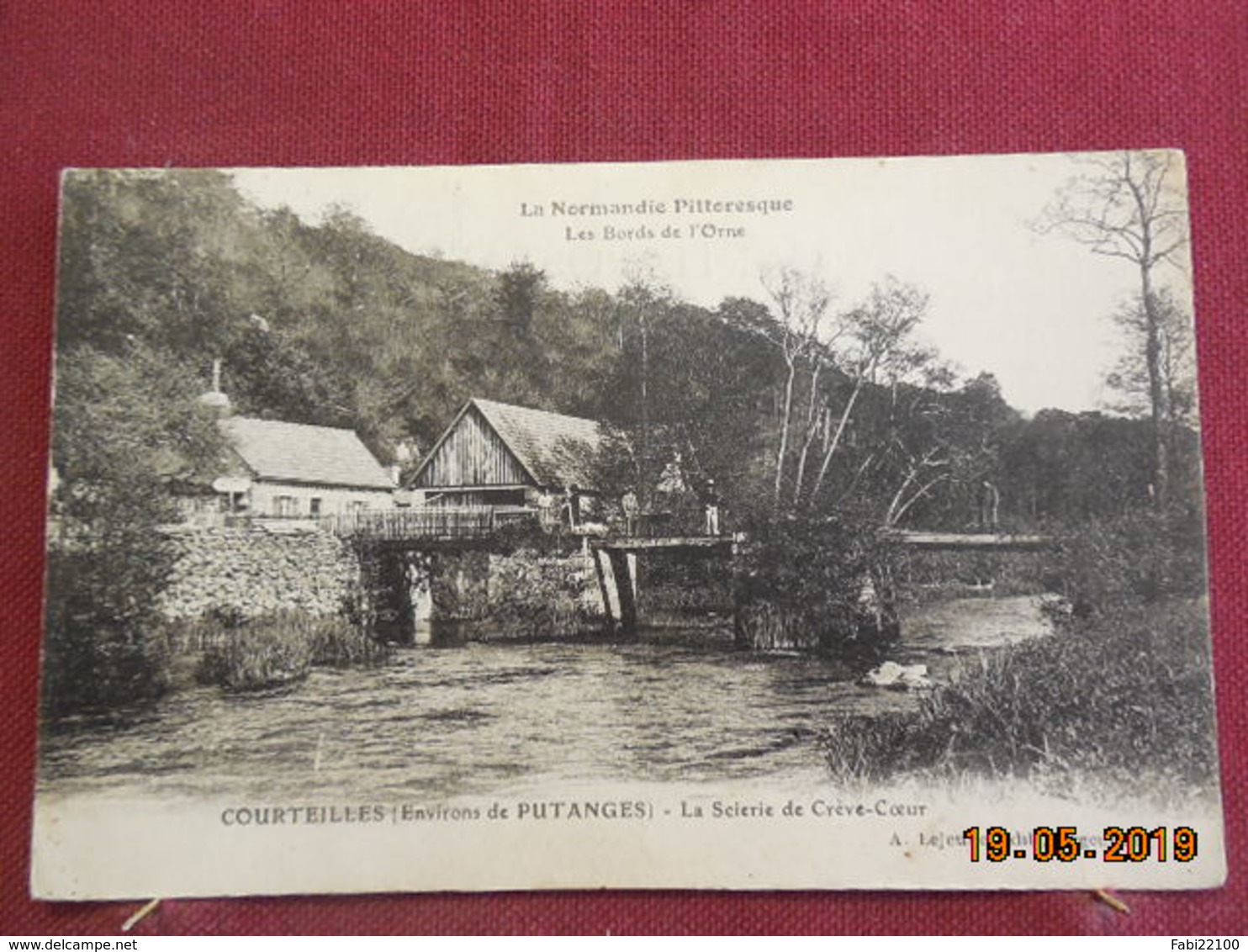 CPA - Courteilles - La Sciérie De Crève-Coeur - Autres & Non Classés