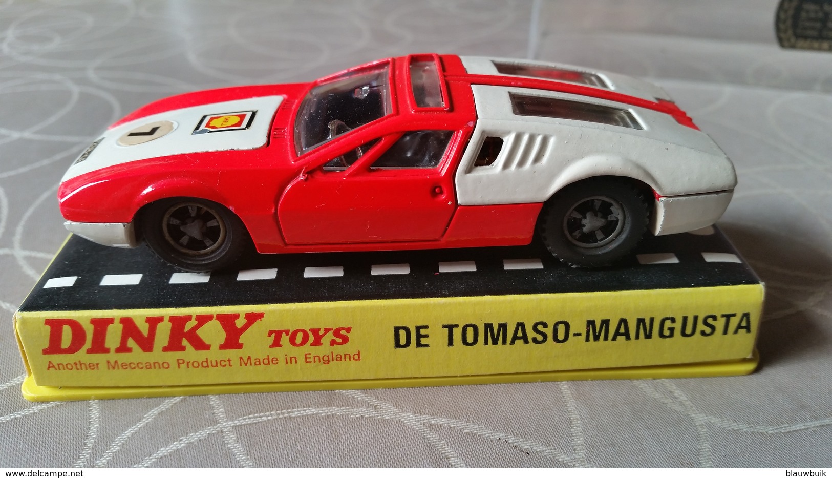 Dinky Toys 187 De Tomaso - Mangusta 1/43 MIB - Dinky