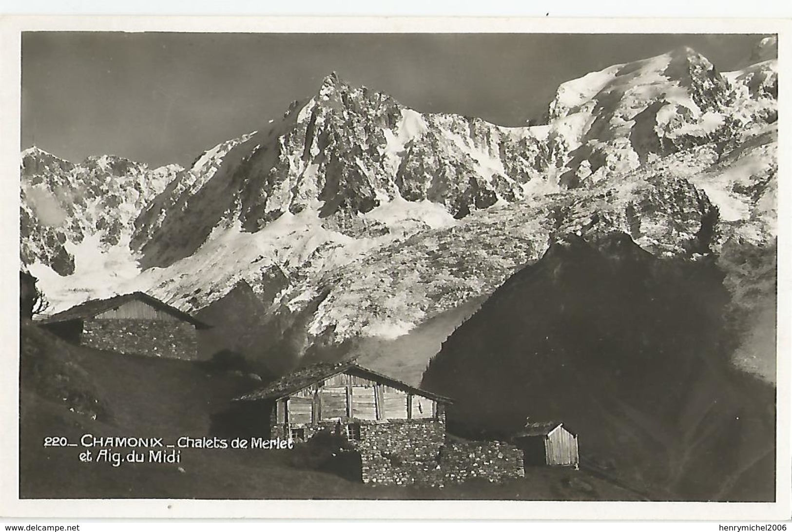 74 Chamonix Chalets De Merlet Et Aiguille Du Midi - Chamonix-Mont-Blanc