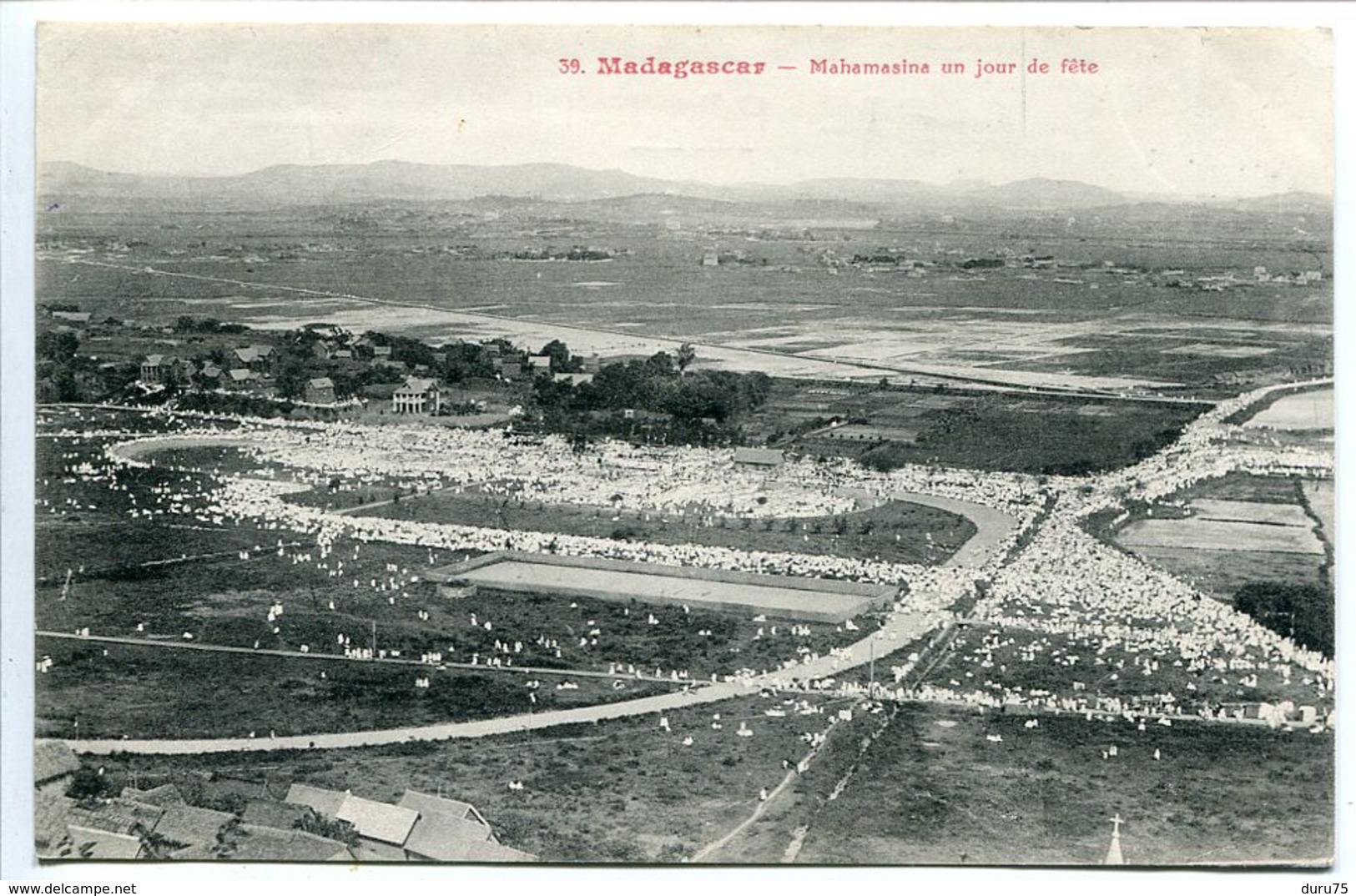 CPA 1911 MADAGASCAR * MAHAMASINA Un Jour De Fête - Ecrite * Très Bon état - Madagascar