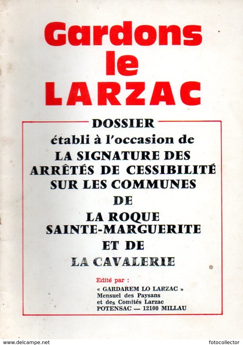 Gardons Le Larzac (La Roque Sainte Marguerite - La Cavalerie 12) - Languedoc-Roussillon