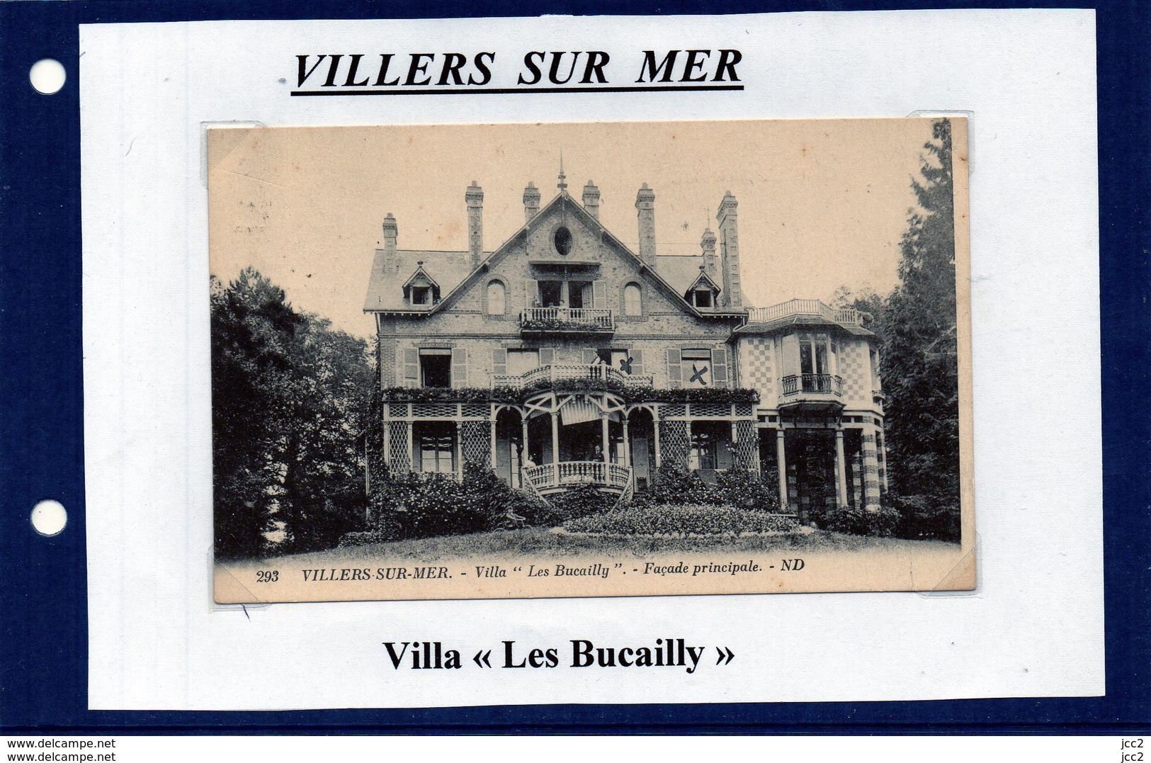 14 - VILLERS SUR MER- Villa Les Bucailly - Villers Sur Mer