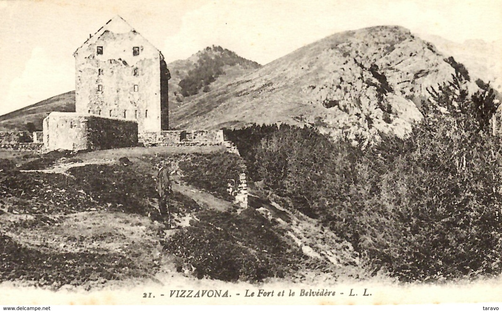 CORSE  -  Au Col De VIZZAVONA - LE FORT (de Vaux)  ET LE BELVEDERE - Otros & Sin Clasificación