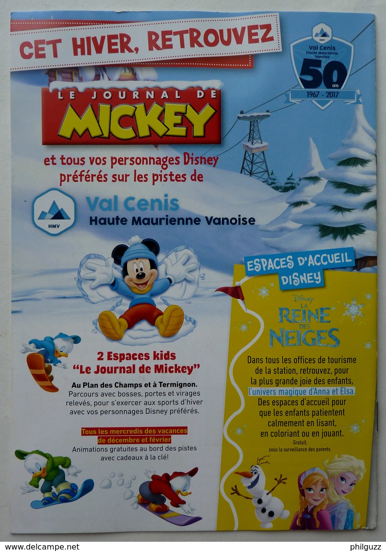 MINI ALBUM TOUT SHUSS A VAL CENIS SUPPLEMENT AU JOURNAL DE MICKEY 3365-66 Club Des Abonnés - Autres & Non Classés