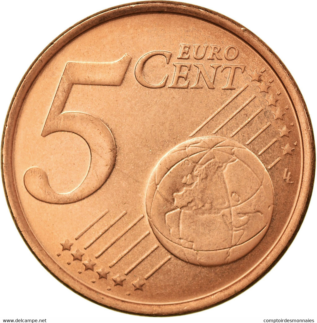 Monnaie, Chypre, 5 Euro Cent, 2008, SUP, Copper Plated Steel, KM:80 - Chypre