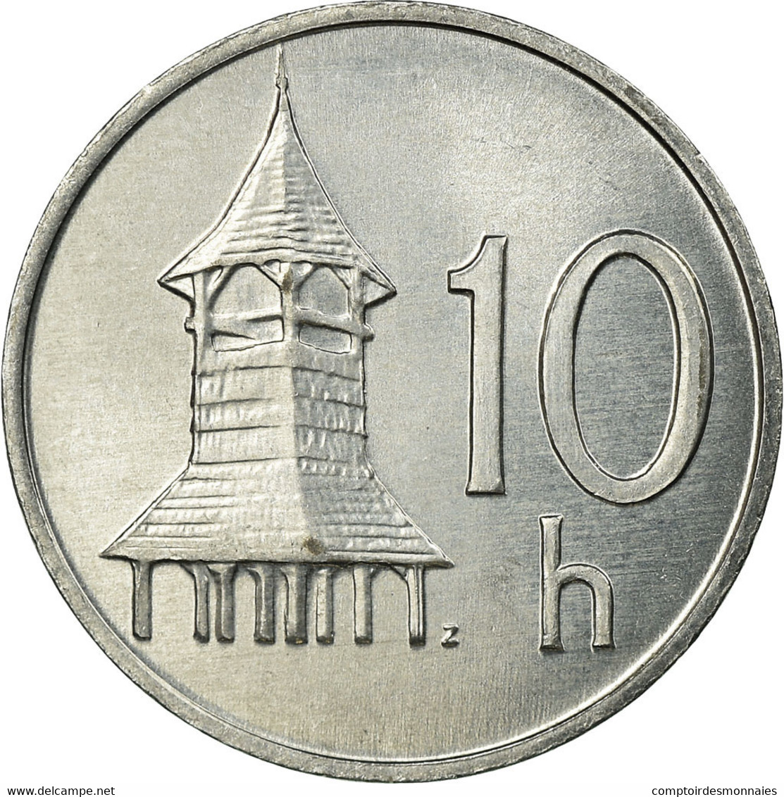 Monnaie, Slovaquie, 10 Halierov, 2000, TTB, Aluminium, KM:17 - Slowakei