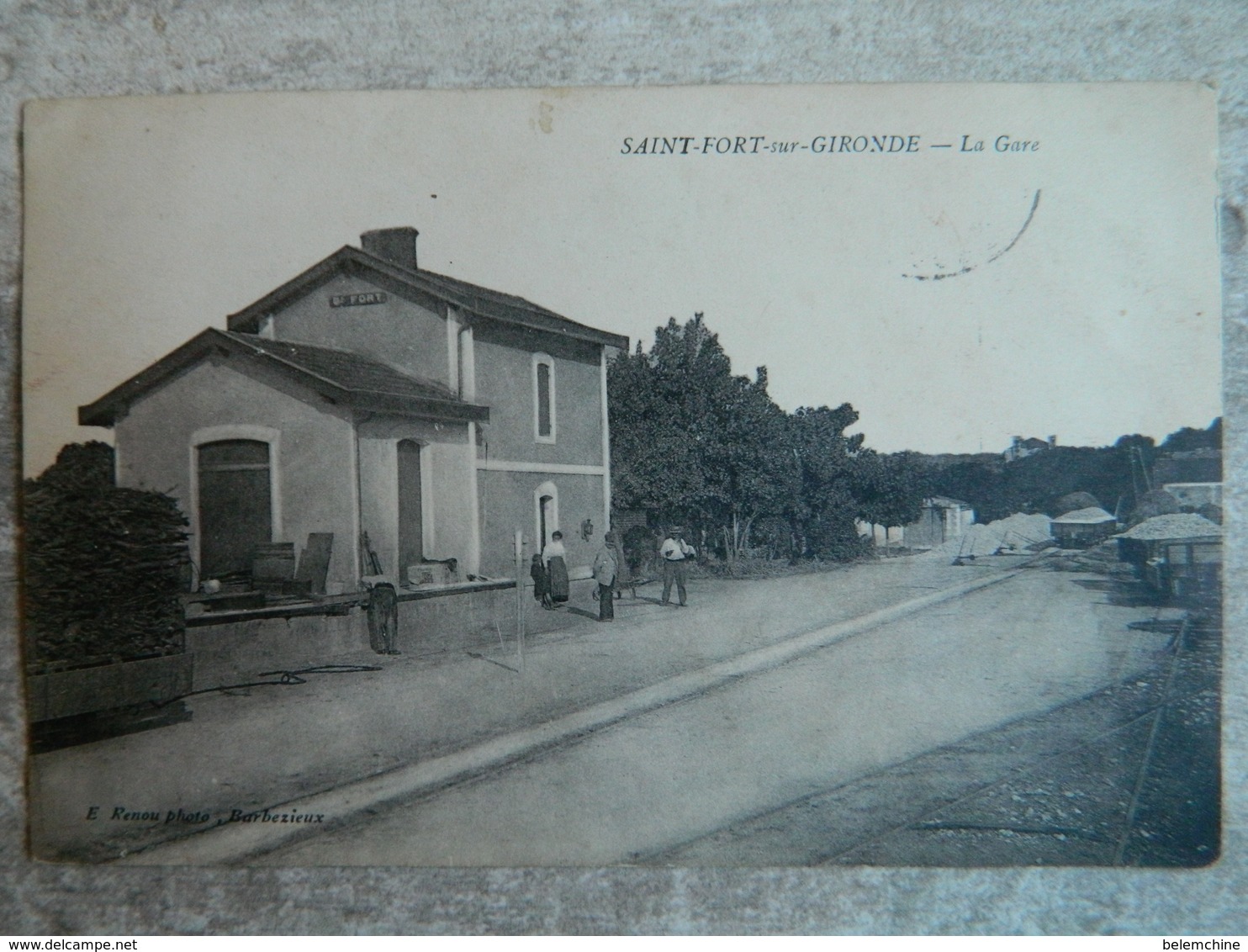 SAINT FORT SUR GIRONDE     LA GARE - Autres & Non Classés