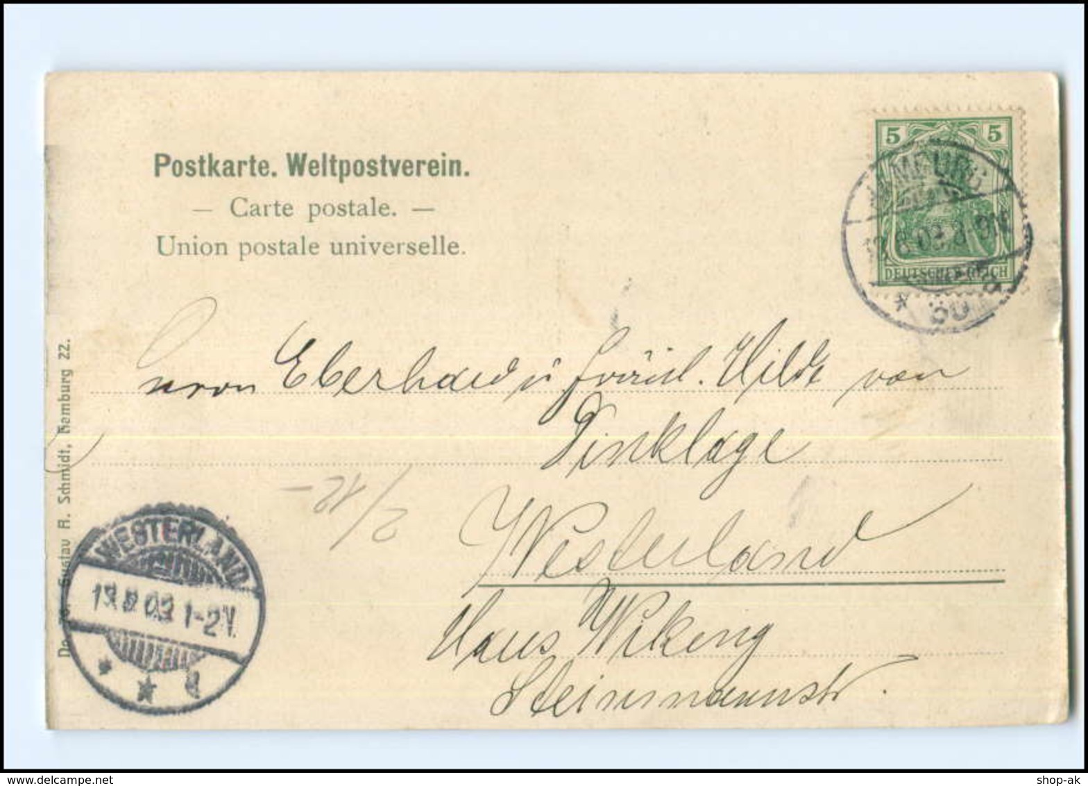 Y12470/ Hamburg St. Pauli Millerntor Straßenbahn Kutsche 1903 AK - Mitte