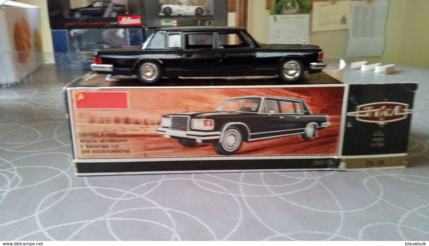 NOVOEXPORT ZIL-115 Zwarte Limousine In Box - Autres & Non Classés