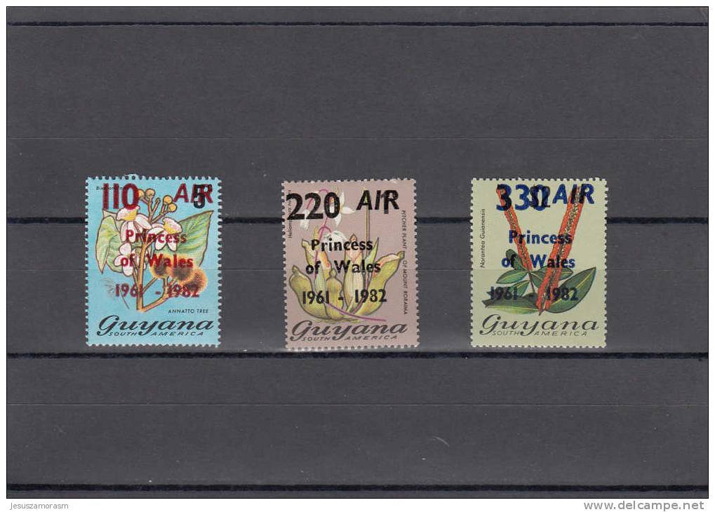 Guyana Nº A9 Al A11 - Guyana (1966-...)