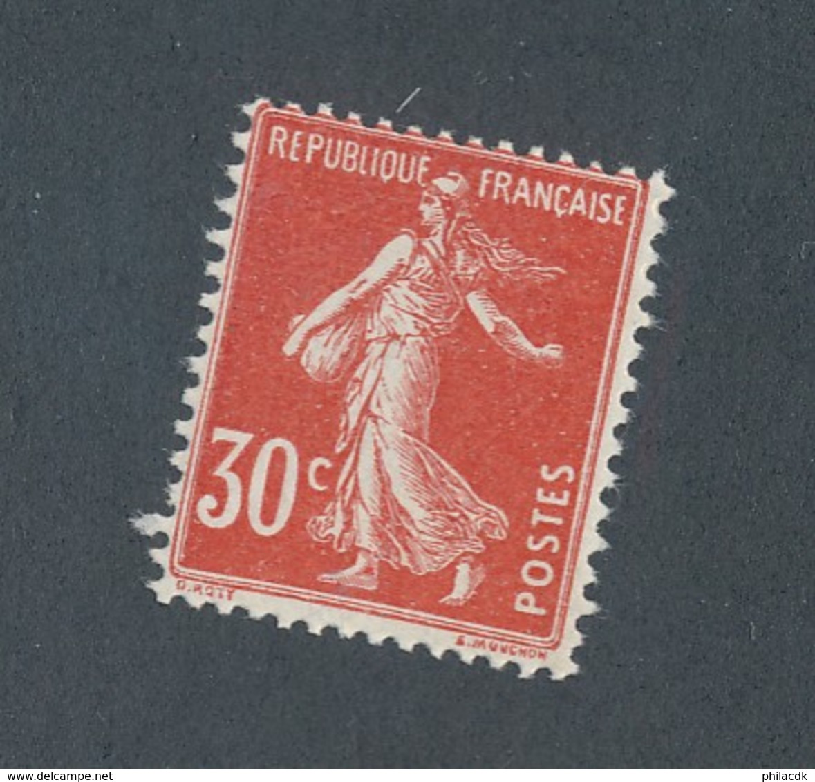 FRANCE - N°YT 160 NEUF* AVEC CHARNIERE - COTE YT : 8€ - 1921/22 - 1906-38 Semeuse Camée