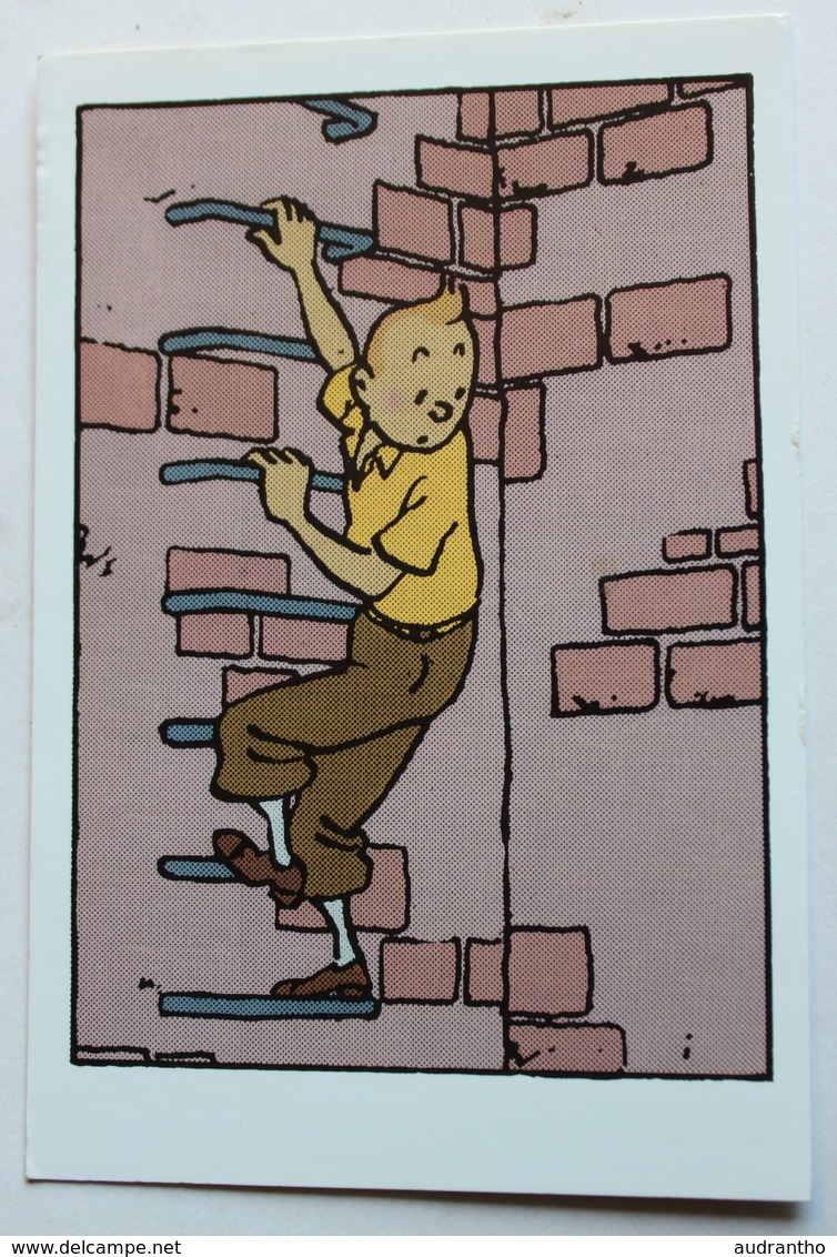 Carte Postale Tintin Et Milou Les Cigares Du Pharaon Moulinsart Sundancer éditions Hazan - Bandes Dessinées