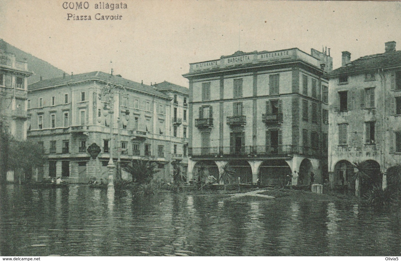 COMO ALLAGATA - PIAZZA CAVOUR - Como