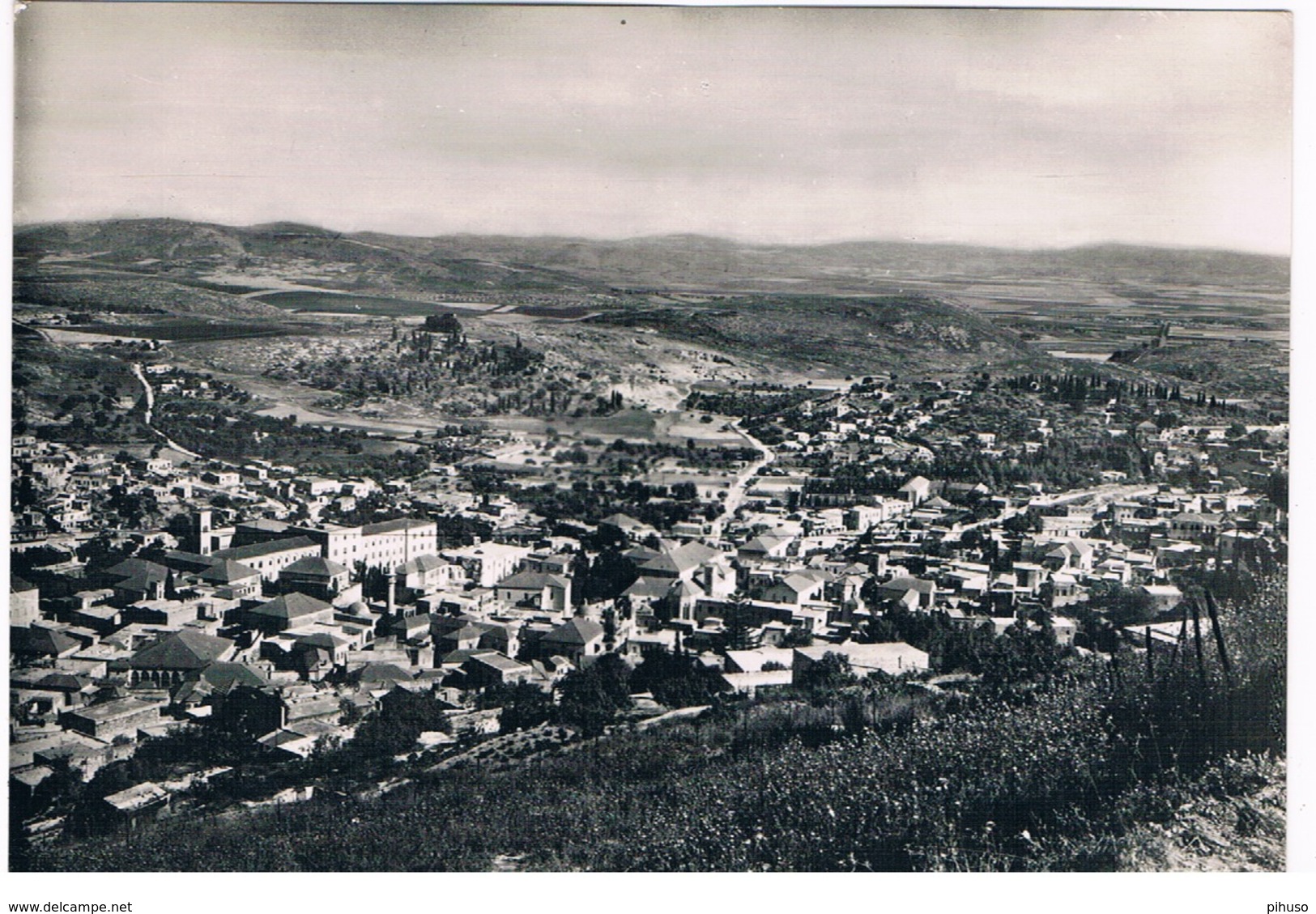 ASIA-1485   NAZARETH : Panorama Of The City - Israël