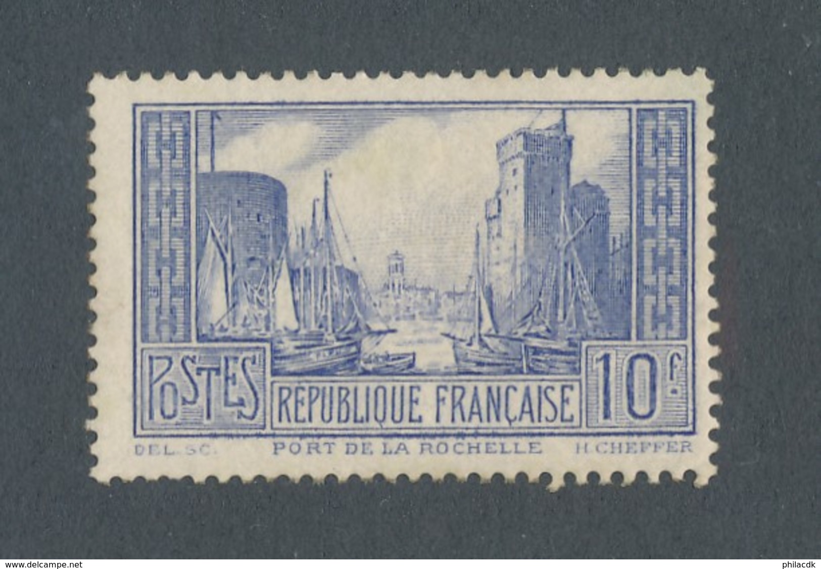 FRANCE - N°YT 261b) NEUF** SANS CHARNIERE AVEC GOMME NON ORIGINALE (GNO) - COTE YT : 125€ - 1929/31 - Nuevos