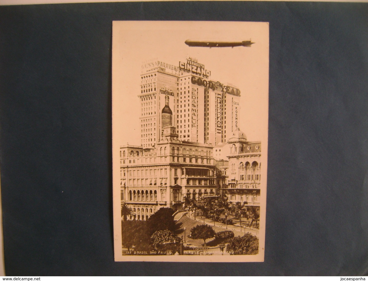 BRAZIL - ZEPPELIN POSTCARD IN SAO PAULO, IN THE STATE - Altri & Non Classificati