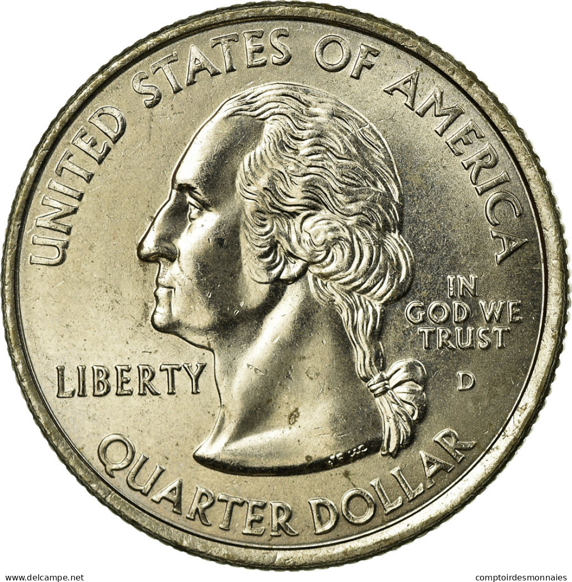 Monnaie, États-Unis, Quarter, 2008, U.S. Mint, Denver, TB+, Copper-Nickel Clad - 1999-2009: State Quarters