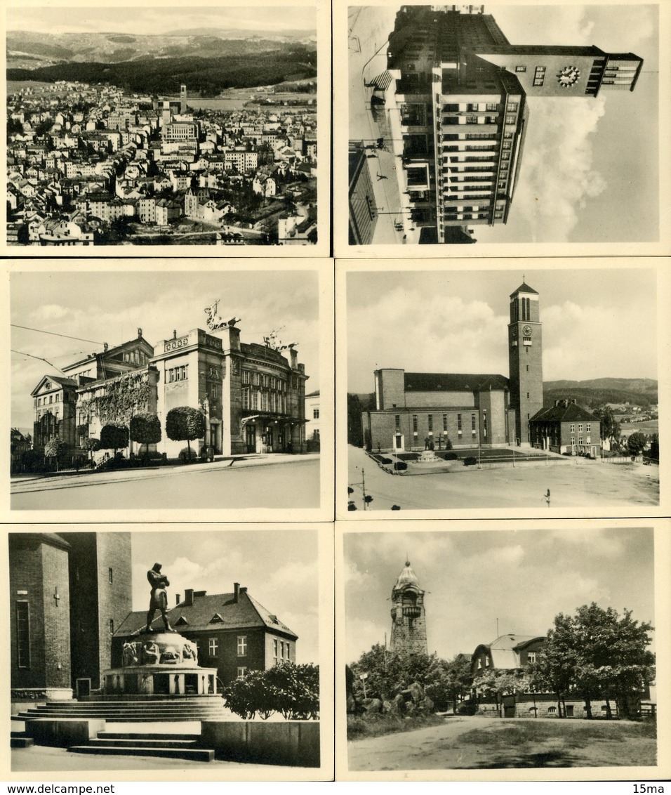 Gablonz An Der Neisse Jablonec Nad Nisou 6 Kleinen Foto 6x9cm Rüdiger Brunnen Schwarzbrunnbaude Gegen Das Isergebirge - Lugares