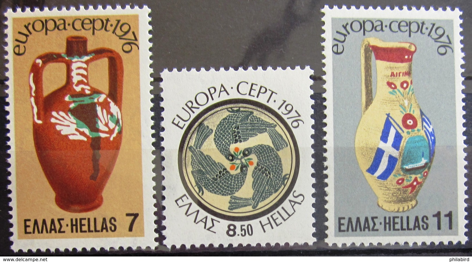 EUROPA            Année 1976         GRECE          N° 1210/1212             NEUF** - 1976