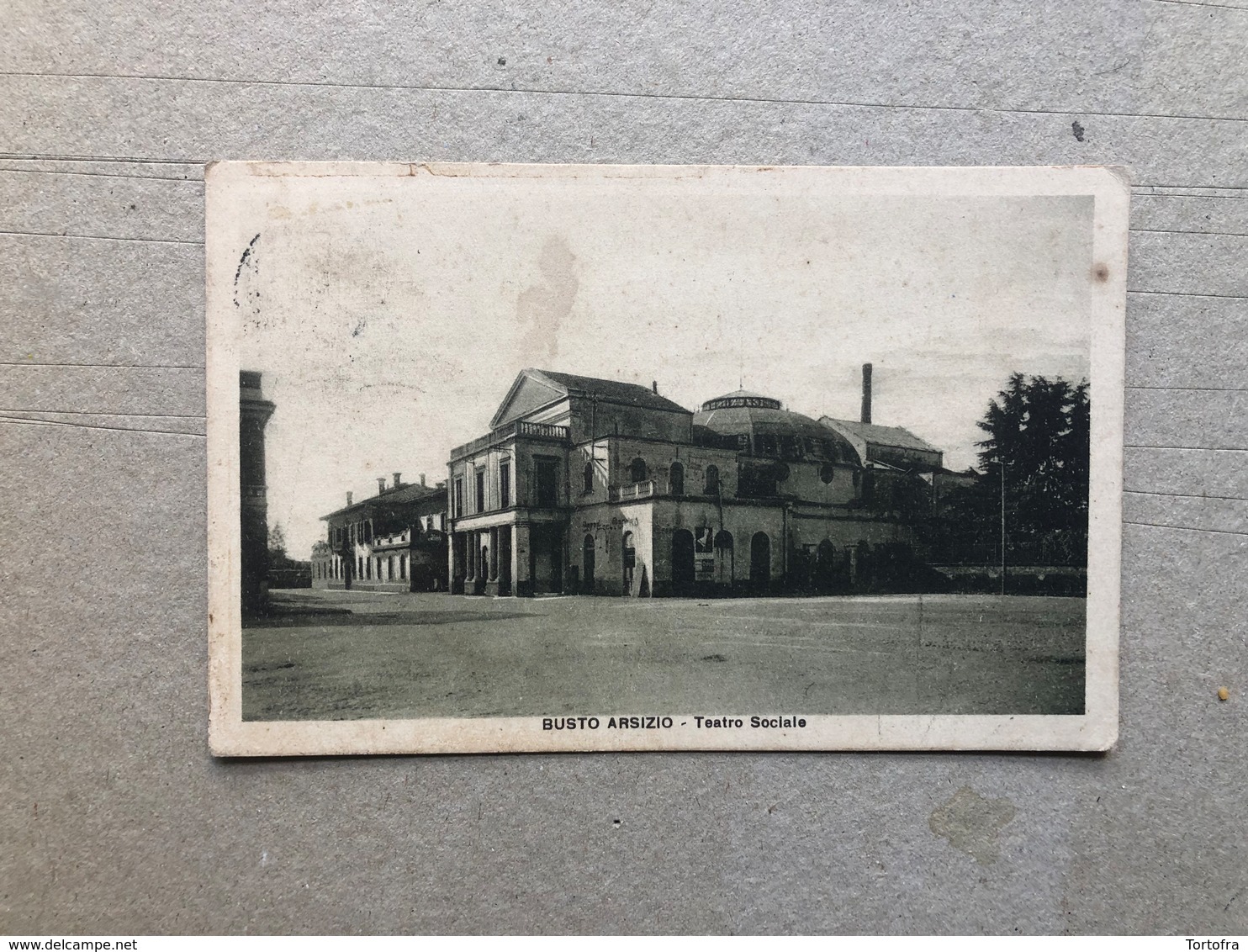 BUSTO ARSIZIO  TEATRO SOCIALE  1928 - Busto Arsizio