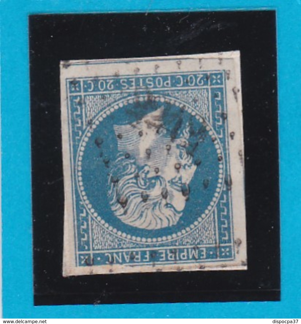 N° 14 A    PC 2242     NEUFCHATEAU  /  ( 82 )   VOSGES   Planché    - LOT JC  Sur Fragment - 1853-1860 Napoleon III