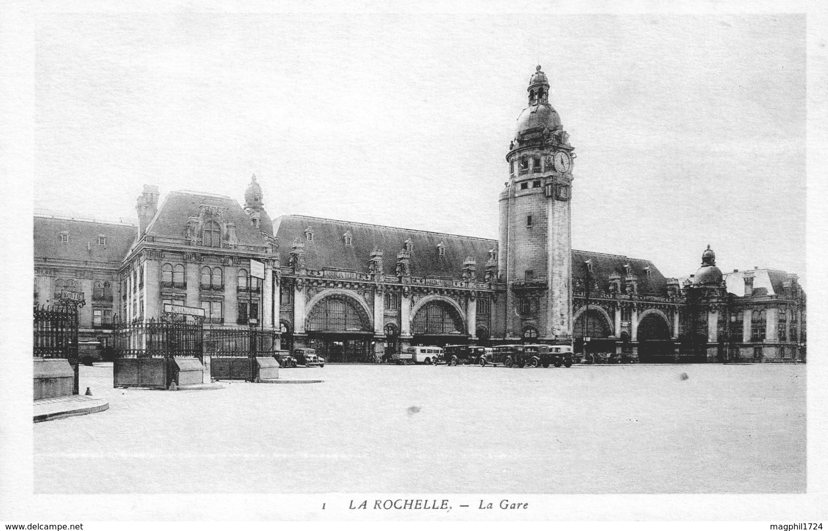 Cpa (17)- La Rochelle - La  Gare. - La Rochelle