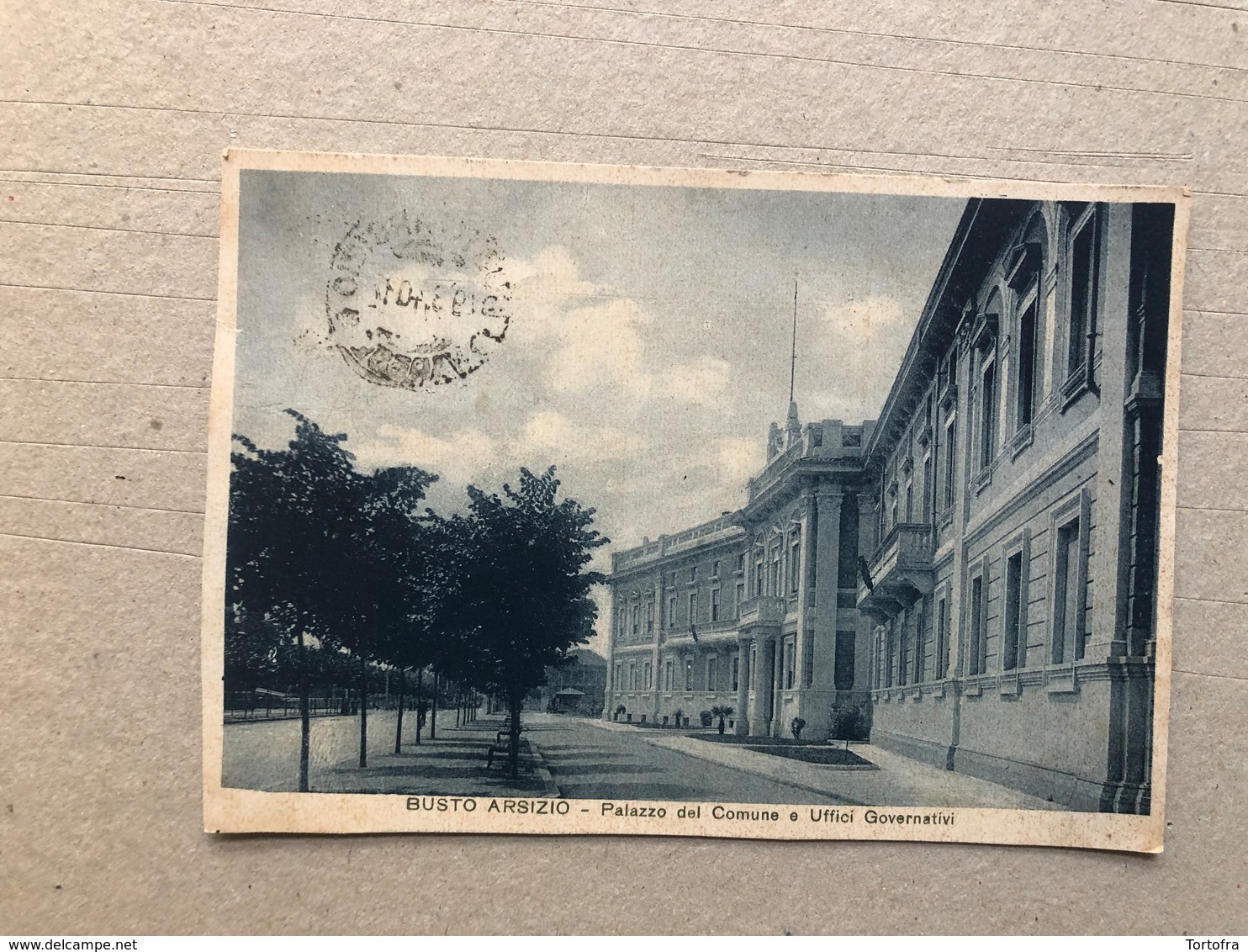 BUSTO ARSIZIO  PALAZZO DEL COMUNE E UFFICI GOVERNATIVI  1940 - Busto Arsizio