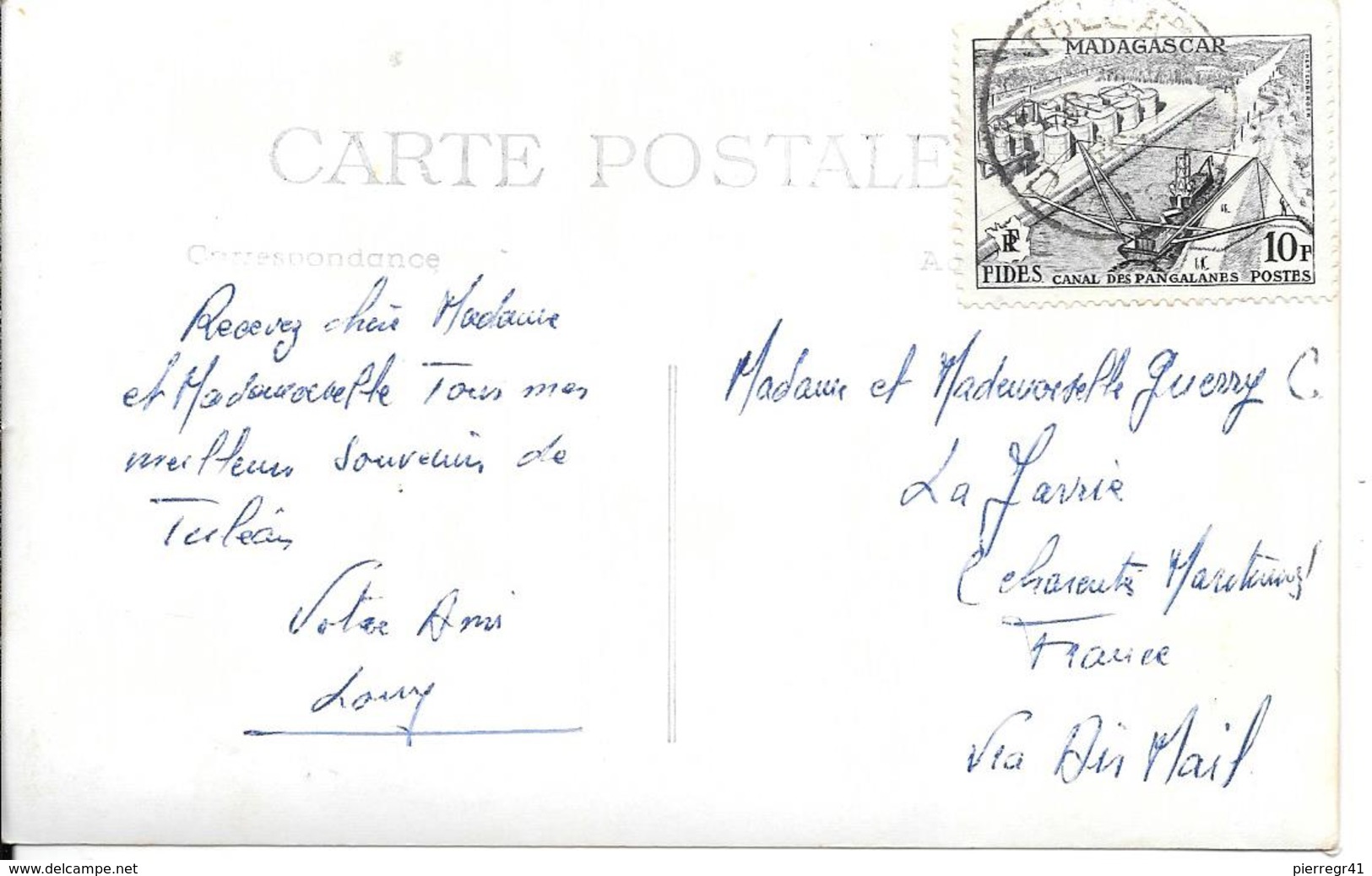 CPA-1955-MADAGASCAR-TULEAR-RUE-TBE - Madagascar