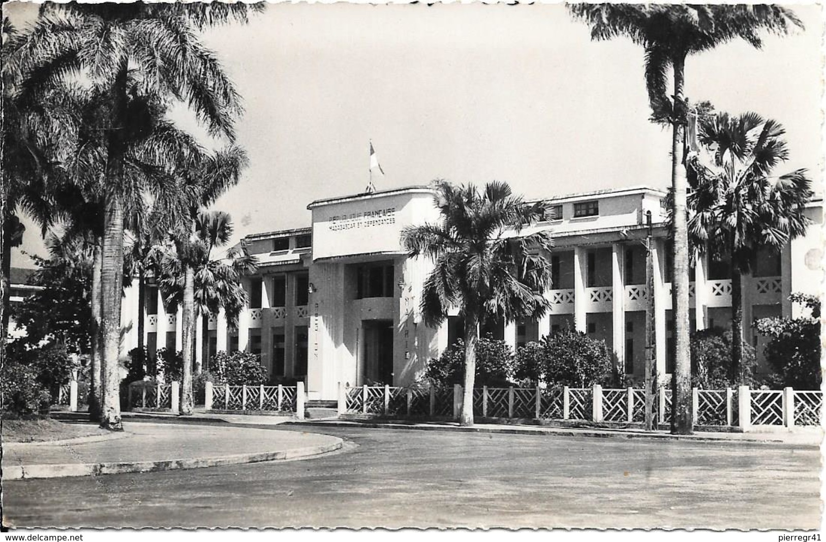 CPA-1955-MADAGASCAR-TAMATAVE-HOTEL De VILLE-TBE - Madagascar